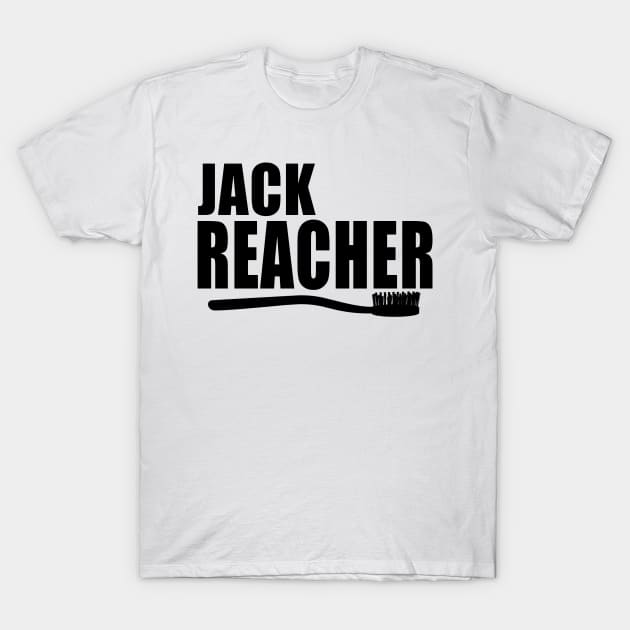 Reacher toothbrush T-Shirt by RetroVania